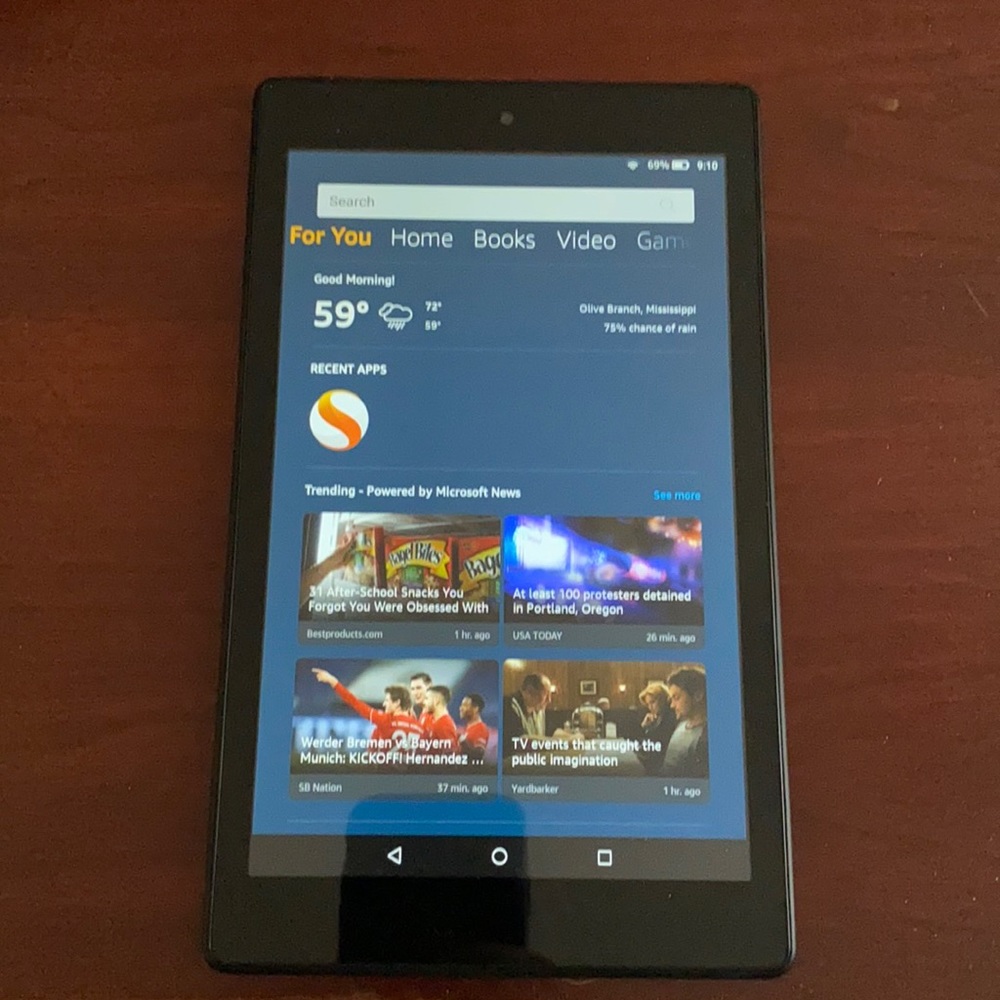 Amazon HD Fire with Alexa